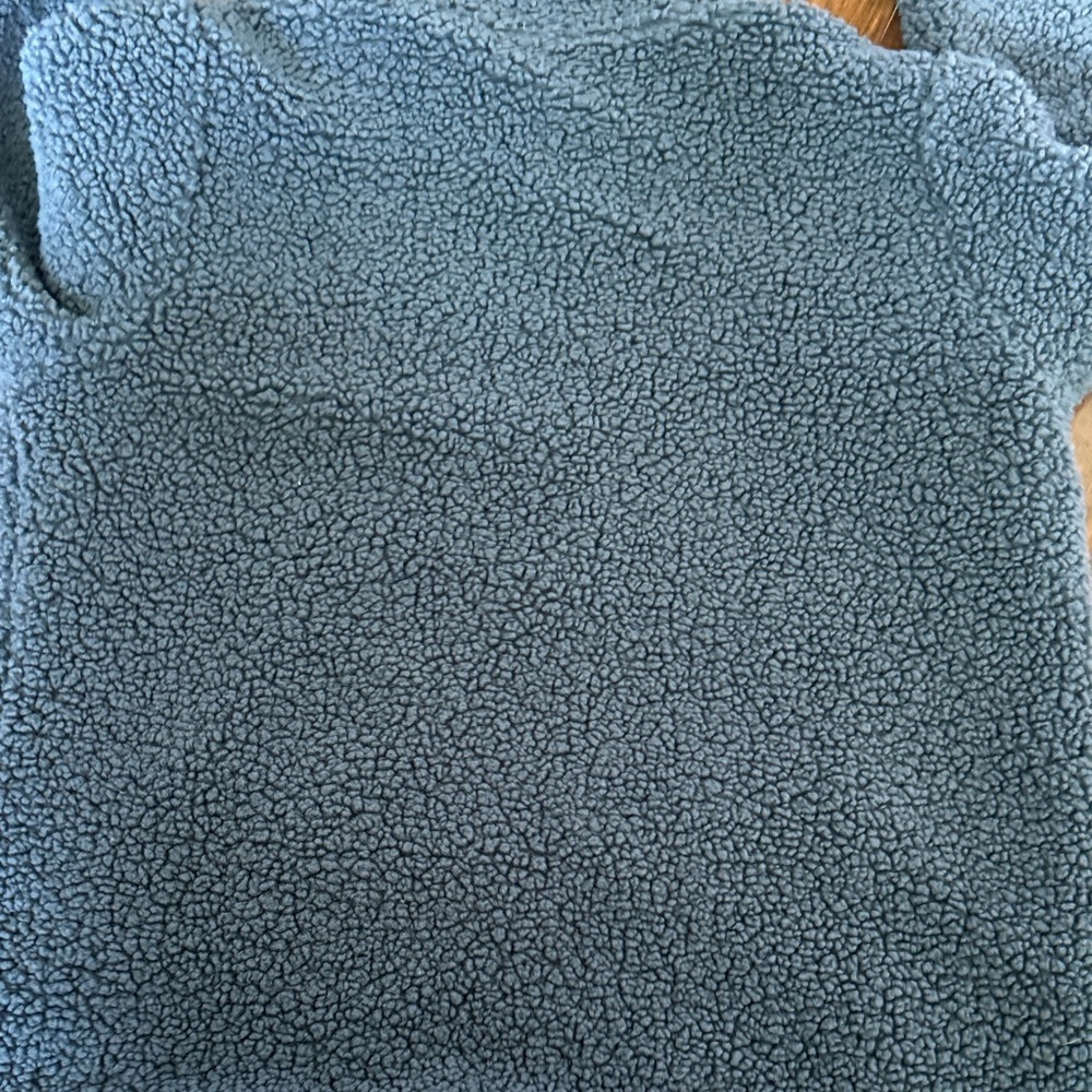 Orvis Cozy Blue Sherpa Pullover - Picture 6 of 6